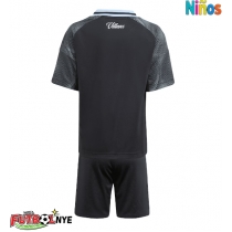 Camiseta Aston Villa Visitante Equipación para niños 2025-26 manga corta (+ pantalones cortos)